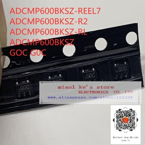 [5pcs~10pcs]100%New original; ADCMP600BKSZ-REEL7 ADCMP600BKSZ-R2 ADCMP600BKSZ-RL ADCMP600BKSZ GOC G0C - IC COMP TTL/CMOS 1CHAN