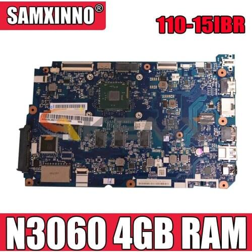 Akemy CG520 NM-A801 Is Suitable For Lenovo 110-15IBR Laptop Motherboard CPU N3060 RAM 4GB 100% Test Work 5B20L46211