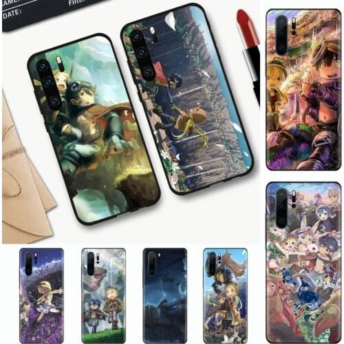 Anime Made in Abyss japan Phone Case For Huawei Y5 Y6 II Y7 Y9 PRIME 2018 2019 NOVA3E P20 PRO P10 Honor 10