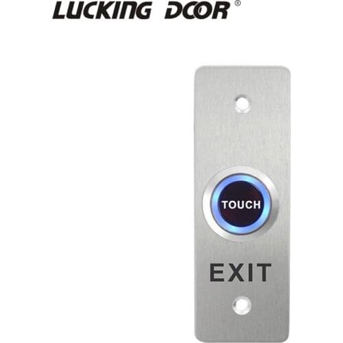 Zinc alloy exit touch Button Push Switch Door Sensor Opener Release for Magnetic Lock Access Control Electric Lock