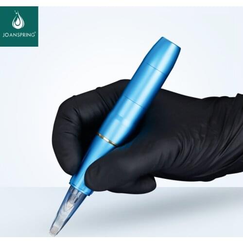 Embroidery Double Head Pen Eyebrow Tattoo Machine Permanent Makeup Eyebrow Machine For PMU Brows Lips Eyeliner Liner And Shader