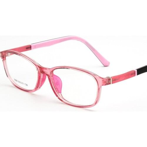 2020 New Oval Eyeglasses Frame Boys & Girls Brand Designer Fashion Optical Eye Glasses Frames Kids Safe Silicone Eyewear Oculos