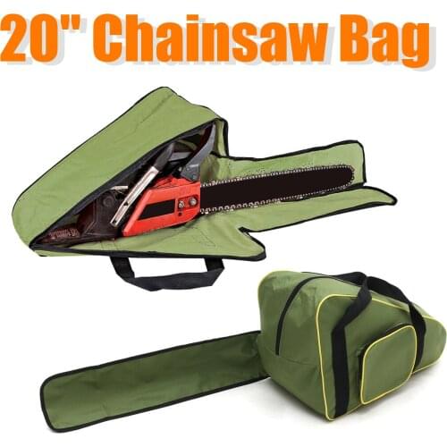 Portable Chainsaw Bag Waterproof Oxford Cloth Chain Saw Case Full Protection Storage Carrying Bag Chainsaw Case