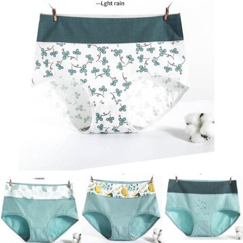 6PCS/lot Women Panties Cotton High Waist Slimming Womens Underwear Girl Seamless Briefs Female Breathable Lingerie Dropsip