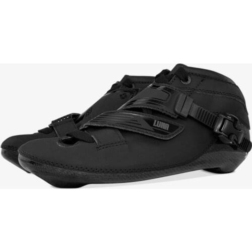 100% Original 2019 Bont Luna 2PT Speed Inline Skates Heatmoldable Carbon Fiber Boot 195mm Disctance Skating Boot Patines Shoes