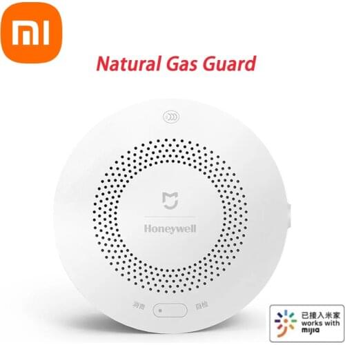 100% original Xiaomi Mijia Honeywell Smart Gas Alarm Detector CH4 Gas Monitoring Ceiling&Wall Mounted Mihome APP Remote Control