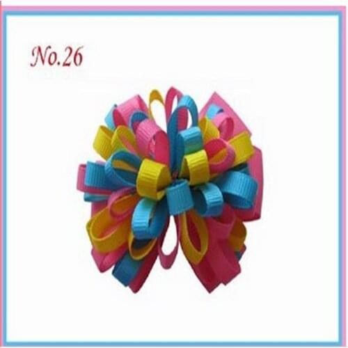 300 BLESSING Good Girl Boutique 3" Fireworks Hair Bows Clip