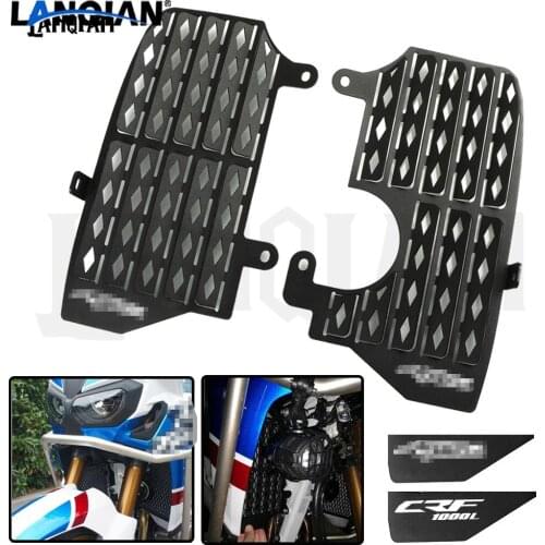 For HONDA CRF1000L Africa Twin/ ADV Sports Motorcycle Accessories Radiator Grille Guard Cover Africa Twin 2016 2017 2018 2019