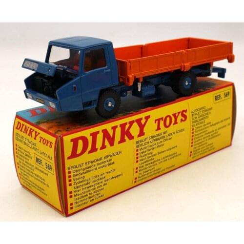 Atlas Dinky toys 569 Berliet Stradair Benne Basculante Laterale Truck Diecast Models Collection