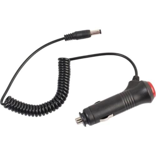 VODOOL Car 2A 5.5X2.1mm To Cigarette Lighter Power Supply Adapter Cable Auto Car Power Extension Cable Line With Switch 3A Fuse