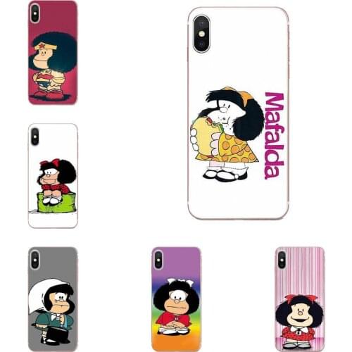 TPU Phone Case Cover For Samsung Galaxy A10 A20 A20E A3 A40 A5 A50 A7 J1 J3 J4 J5 J6 J7 2016 2017 2018 Mafalda