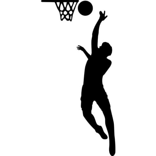 S51966# Various Sizes/Colors Car Stickers Vinyl Decal Basketball Motorcycle Decorative Accessories Creative