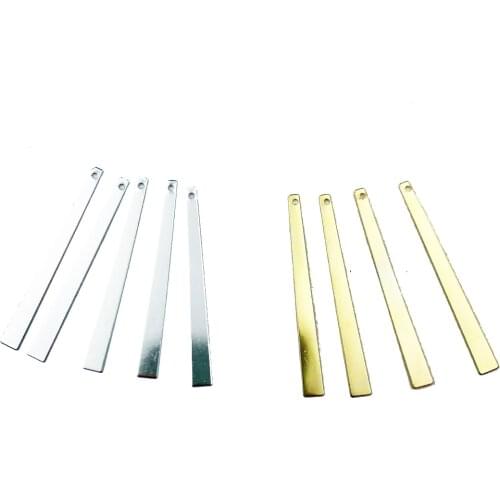 20pcs 50mm Filigree Metal strips decorative for Jewelry Making Cosplay Accessories