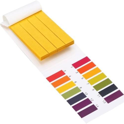 Hot Sale 80 Strips Alkaline Acid Indicator Paper Universal Litmus PH Test Paper Full PH Meter PH Controller 1-14 Indicator