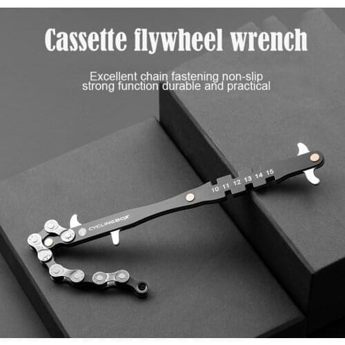Bicycle Maintenance Flywheel Removal Wrench Mountain Bike Portable Quick Maintenance Wrench Cycling