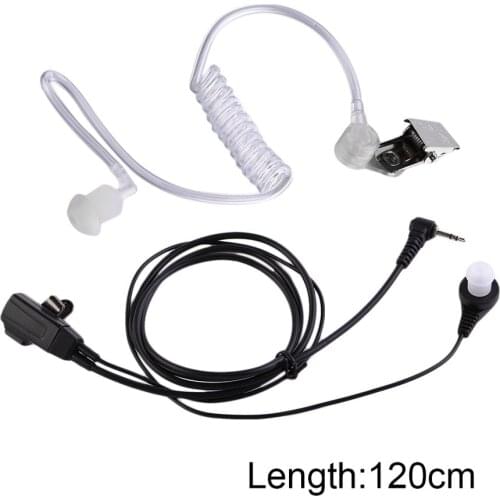 Walkie-Talkie Headsets Concealed Sound Tube Headsets for Motorola Talkabout Two-Way Radio Headset 2.5Mm Air Tube In-Ear Headset