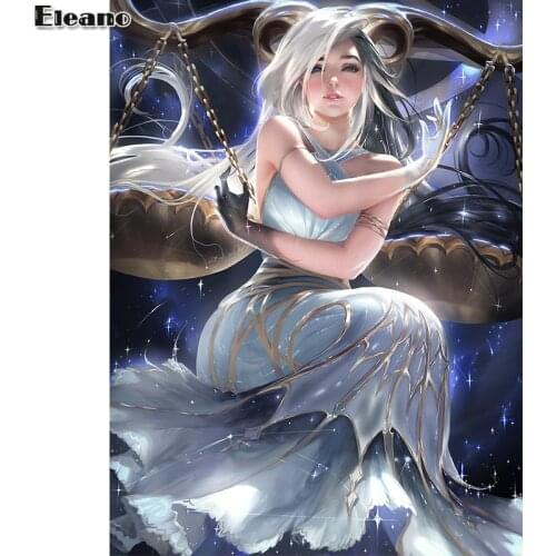 Canvas Print Anmie constellations Librasexy Girl Art Posters 40x60 50x70 60x90 Modern Wall Art Bedroom Home Decorative Painting