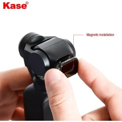 Kase Magnetic Adjustable ND2-400 / ND+PL / CPL / Neutral Night Filter For Osmo Pocket 2 Handheld Camera