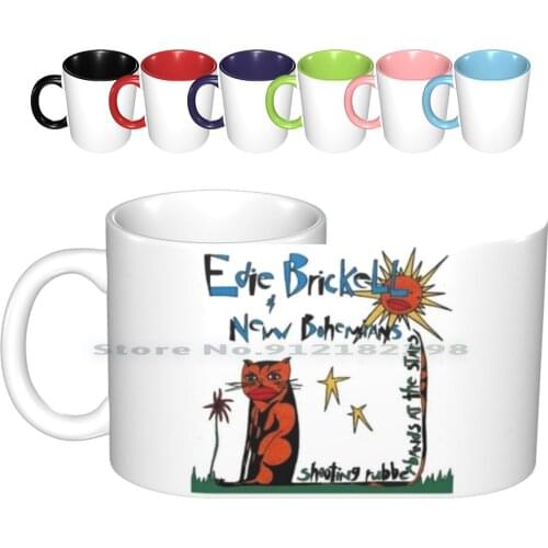 Shooting Rubberbands At The Stars Ceramic Mugs Coffee Cups Milk Tea Mug Edie Brickell New Bohemians What I Am Album Art