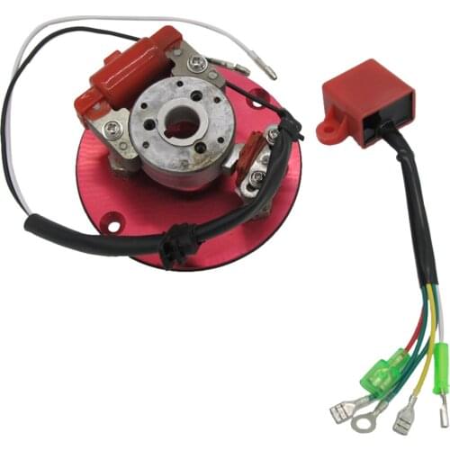 Motorbike Scooter Inner Rotor Ignition Stator Kit Magneto Coil 50cc - 125cc
