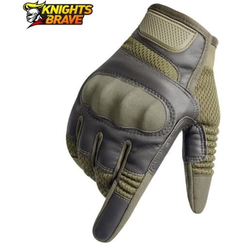 Summer Motorcycle Gloves Military Touch Screen Tactical Moto Gloves Cycling Motorbike Motocross Biker Riding Full Finger Gloves