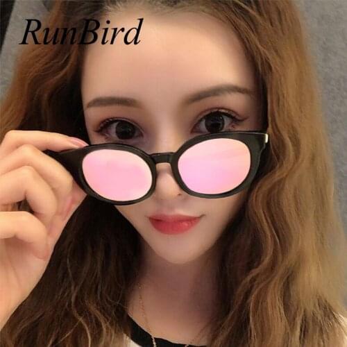 2019 New Retro Cat Eye Sunglasses Men Women Metal Lens Sun Glasses for Women Male UV400 Shades Oculos Gafas De Sol 5431