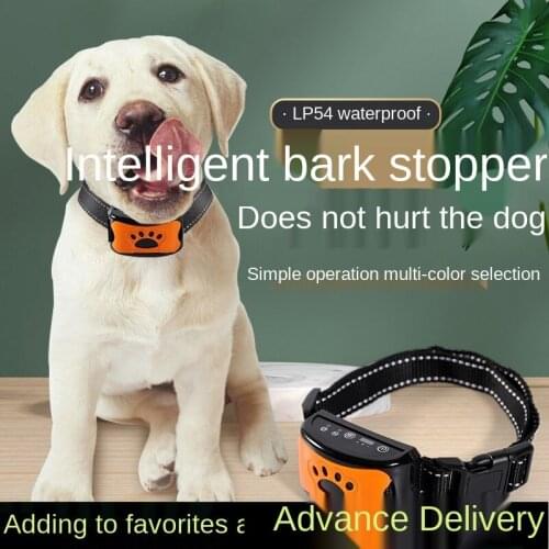 2021 Pet Bark Prevention Automatic Bark Control Dog Electric Shock Collar Small and Small Dog Training Dog Pet Bark Control