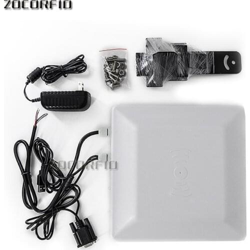 Boom barrier gate car parking access system 6m UHF RFID card reader long range Antenna Reader 1-6M Integrative