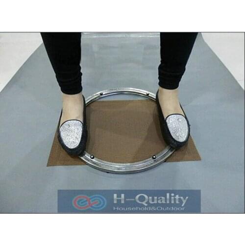 Solid Stainless Steel Lazy Susan Turntable Swivel Plate Kitchen Furniture Outside Dia 350 MM (14INCH) Heavy Load Smooth Quite