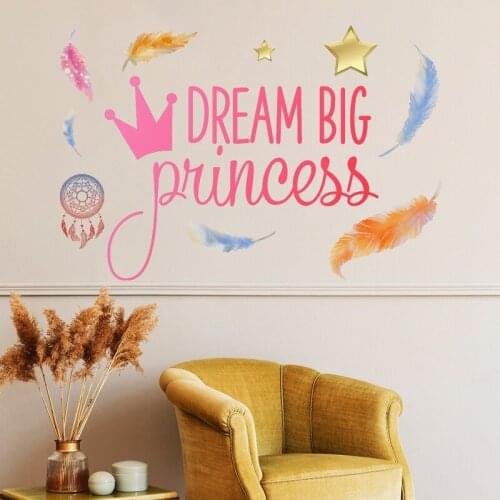 Creative Crown Wall Stickers Home Living Room Decoration Teenager Aesthetic Posters on The Wall Mural Aesthetics Adhesive Decor