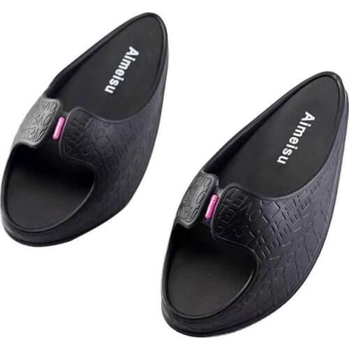 Women Swing Shoes Sports Weight-Loss Slippers Fashion Stretching Balance Massage Slipper For Hip Lift Leg Slimming Shaking Shoes