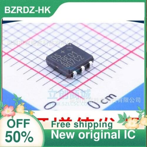 2-10PCS/lot DS28E01 DS28E01P DS28E01P-100 TOSC-6 New original IC