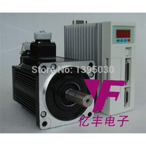 1 Set New 2.0KW AC Servo Motor & Driver 7.7N.M 2KW 2500rpm 130ST-M07725