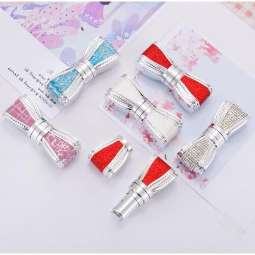 10/30pcs 12.1mm Empty Lip Balm Tubes Butterfly Shaped Plastic Refillable Lip Balm Container Bottles