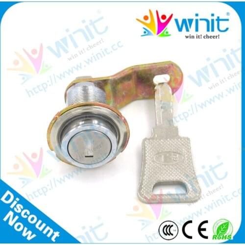 17mm 27mm avaliable AT cabinet cam lock for arcade game machine keyed small cam lock arcade tubular key cam lock