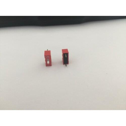 20PCS 1P 1 Position DIP Switch 2.54mm Pitch 2 Row 2 Pin Slide DIP Switches