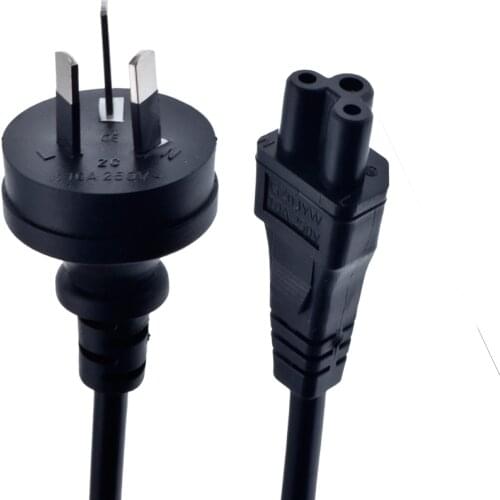 EU Power cable cord Figure 8 C7 to Euro Eu European 2 pin AC Plug power cable cord for cameras,printers,notebook etc