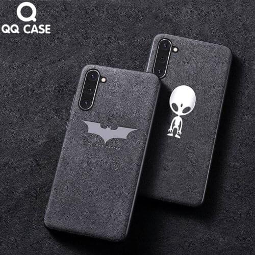 Luxury Ultra Thin Soft Velvet Case For Samsung S7 S8 S9 S10E S20 FE S21 Note 8 9 10 20 Ultra Plus Pro A7 A8 Metal Pattern Cover