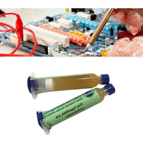 10ml soldering Flux Syringe Type bSMD/CSP Rosin Paste Flux Oil solder paste flux and consumables welding tools accessories