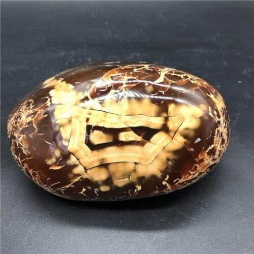 1060g Crystal Gemstone Flower Agate Palm The Cherry Blossom Agate For Sale