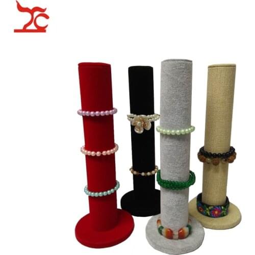 Quality Bracelet Hair Accessory Storage Rack Vertical Bracelet Bangle Display Jewelry Organizer Holder Bar Stand