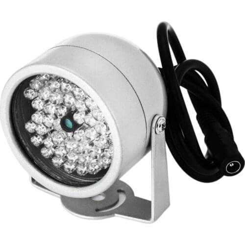 Surveillance Camera Auxiliary Fill Light 48 LED 12V LED Infrared Night Vision Fill Light For Security Cameras