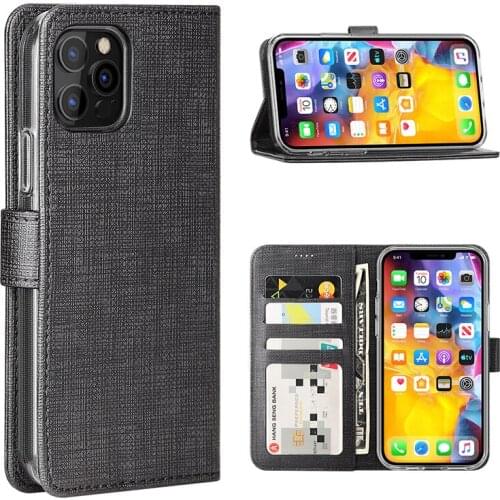 Wallet Leather Flip Case for iphone 12 6.7 inch Case Bag Soft TPU Cover For iphone 12 6.7" Back Cover