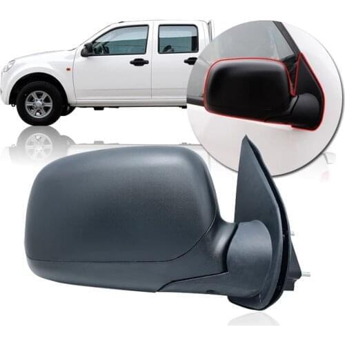 Left/Right Outer Rearview Mirror Assembly (Manual Back Black Linen) For Great Wall WINGLE OEM:8202200-P00-C2 8202100-P00-C2