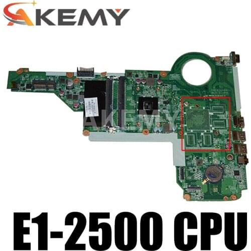For HP Pavilion 15 17 15-E 17-E Laptop motherboard 737452-501 737452-001 DA0R76MB6D0 E1-2500 CPU DDR3