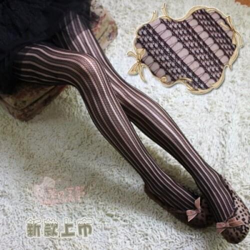 Fashion Womens Lady Girls Black Sexy Fishnet Pattern Jacquard Stockings Pantyhose Tights Styles Woman 1pcs dww20
