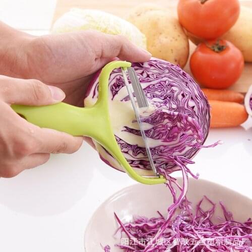 Wide Mouth Peeler Vegetables Fruit Stainless Steel Knife Cabbage Graters Salad Potato Slicer Cooking Tools Kitchen Accessories