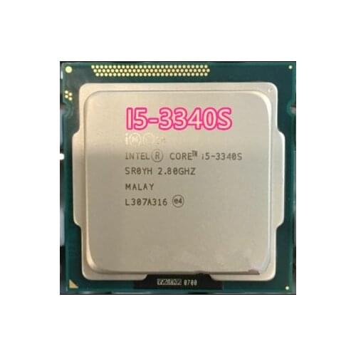 Intel i5-3340S Processor Quad-Core 2.8GHz LGA 1155 TDP:65W 6MB Cache With HD Graphics i5 3340S
