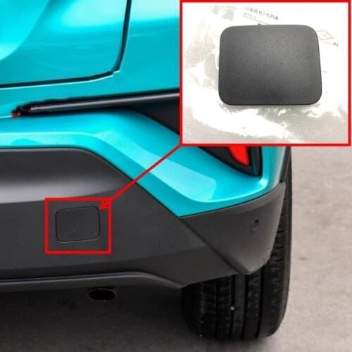 QDAEROHIVE Car Rear Bumper Tow Hook Cap Cover Fit for Toyota C-HR 2017-2019 52162-F4020