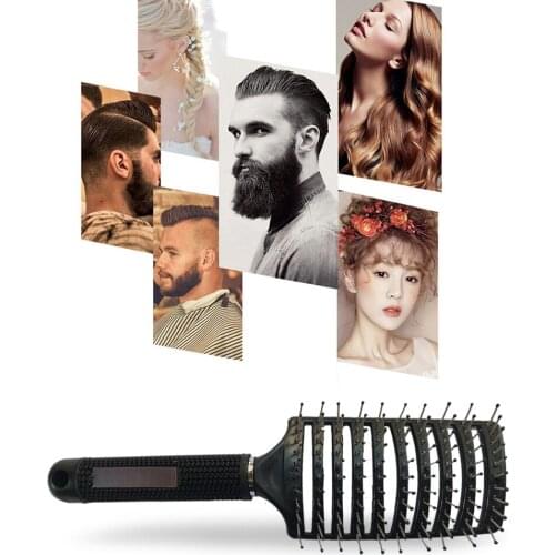 Hair Brushes Girls Ponytail Comb Pro Salon Hair Care Styling Tool Bristle Nylon Hairdressing Brush Styling Tool